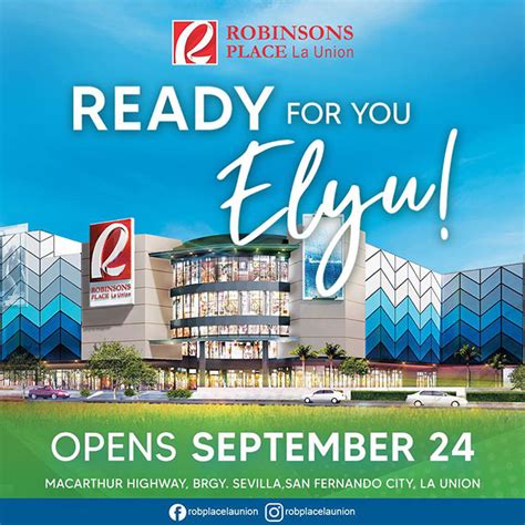 now showing robinsons la union|Robinsons Malls .